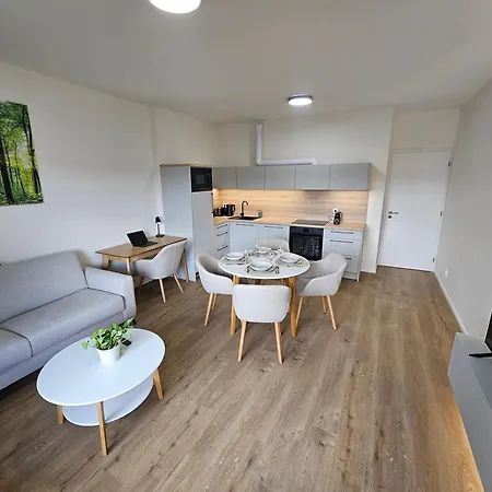 Calmora Premium Free Parking Balcony Nespresso Opticka Wifi Brünn